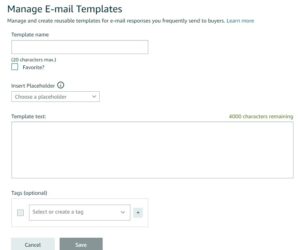 The Basics of AMZ's Templated Buyer-Seller Messaging Feature