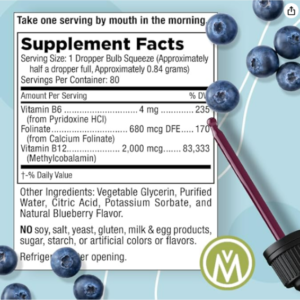 Supplement label image